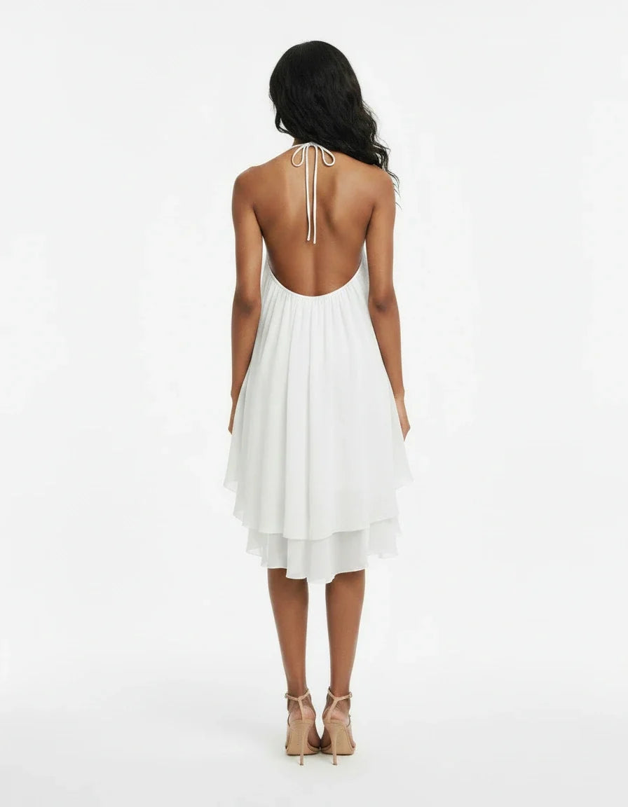 Alizée — The Airy Ruffle Mini Dress