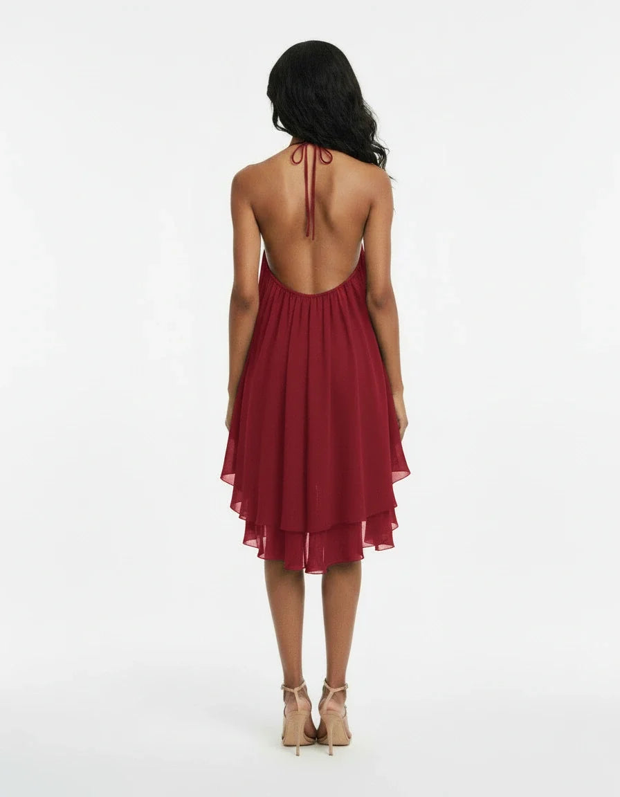 Alizée — The Airy Ruffle Mini Dress