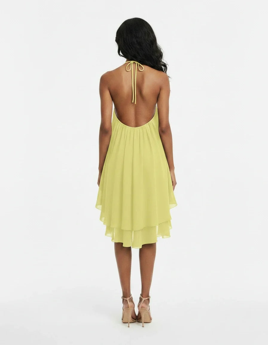 Alizée — The Airy Ruffle Mini Dress