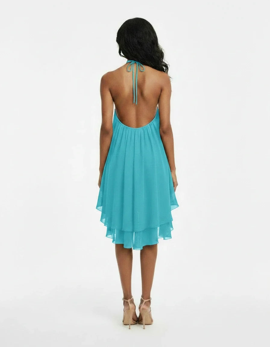 Alizée — The Airy Ruffle Mini Dress
