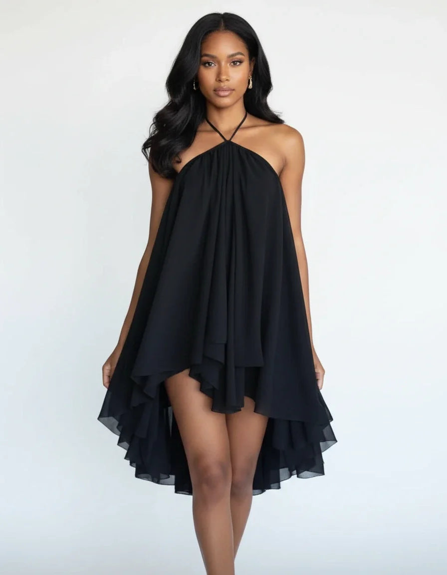 Alizée — The Airy Ruffle Mini Dress