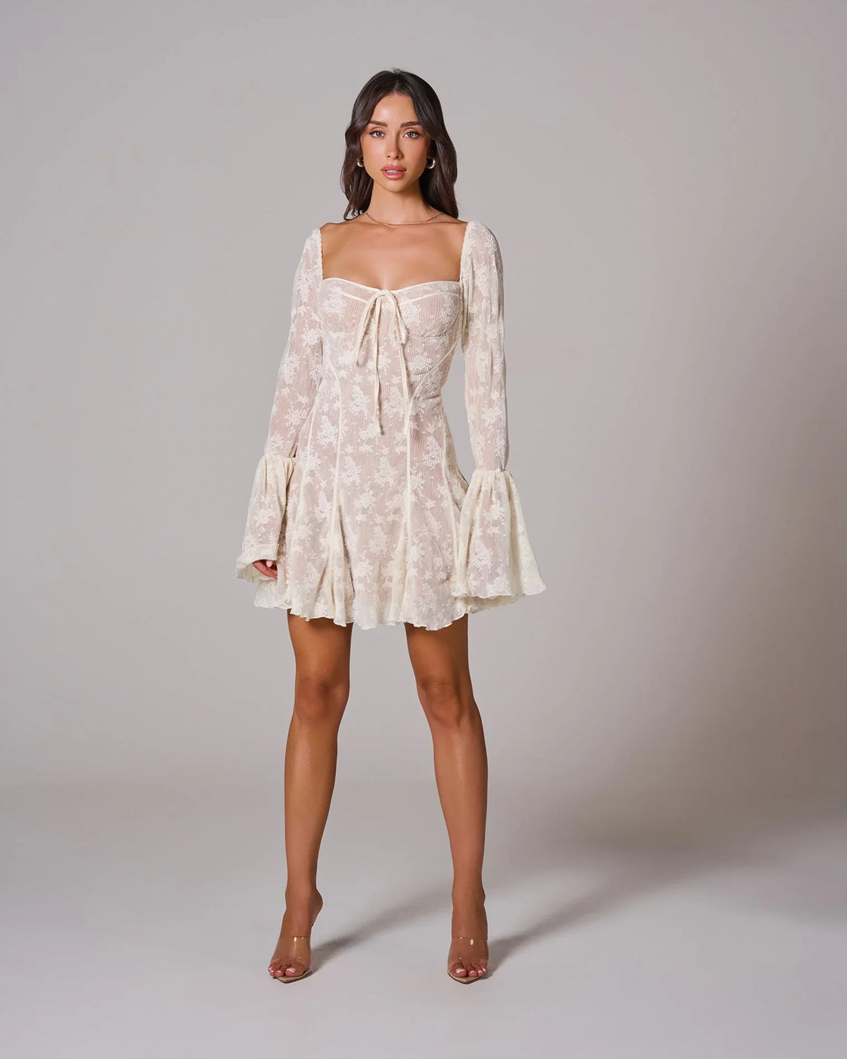 Amaya – The Romantic Lace Illusion Dress