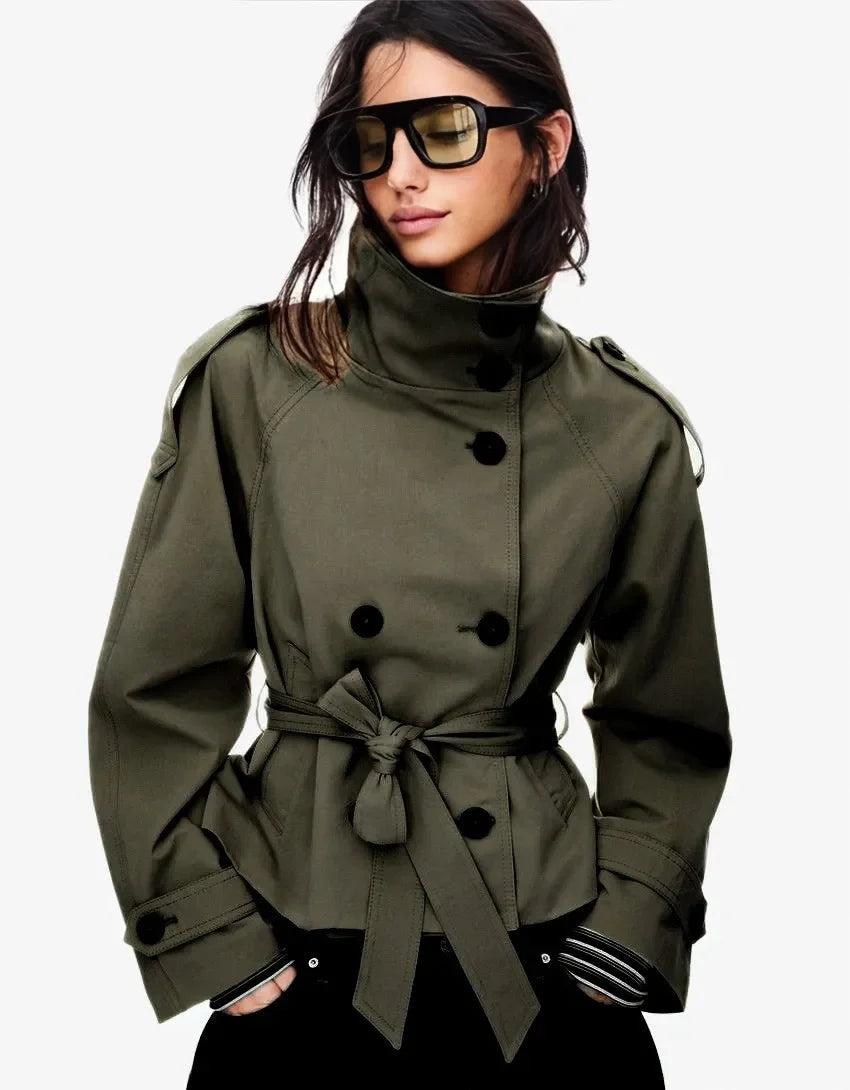 Charlotte – The Belted Rebel Jacket