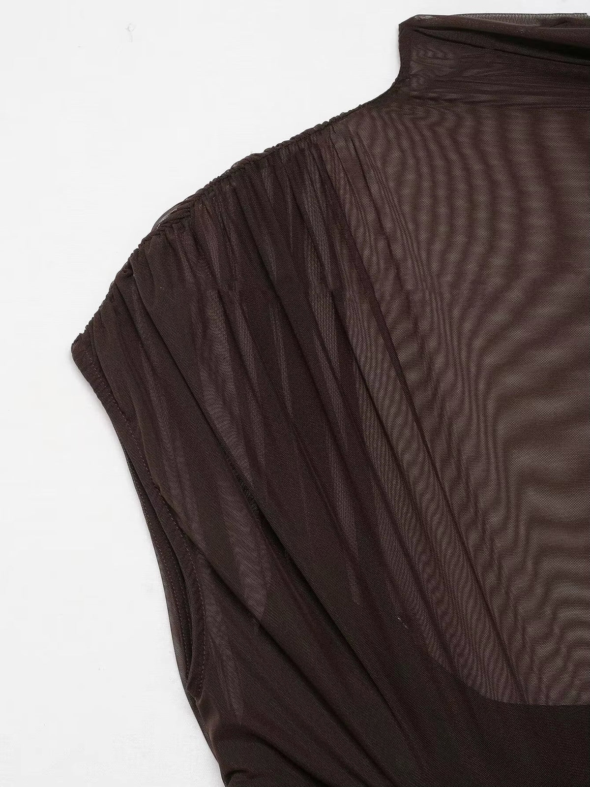 Chocolat – The Chic Espresso Drape Dress