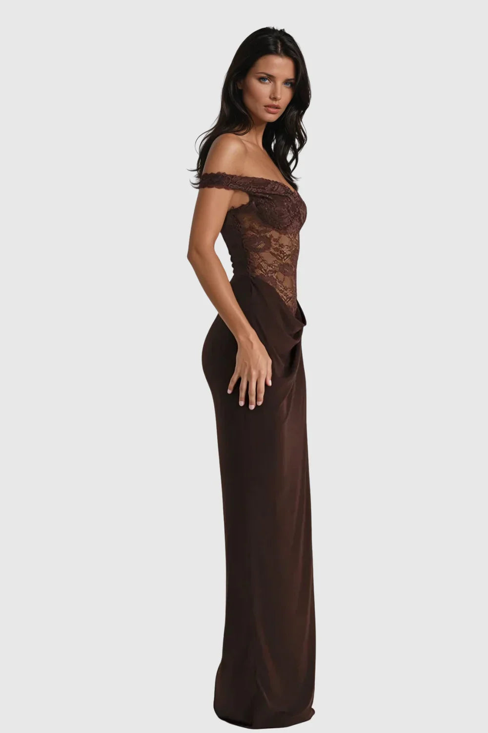 Clotilde – The Midnight Rose Gown