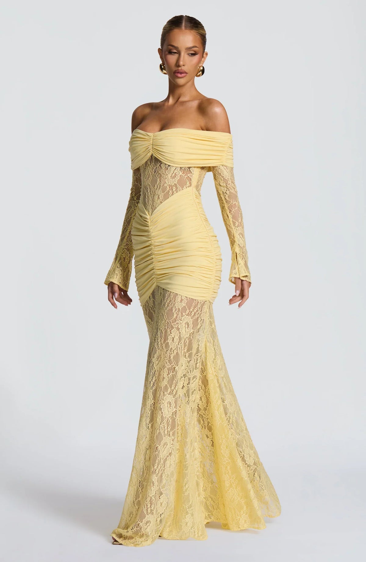 Gracieuse – The Allure Lace Hourglass Gown