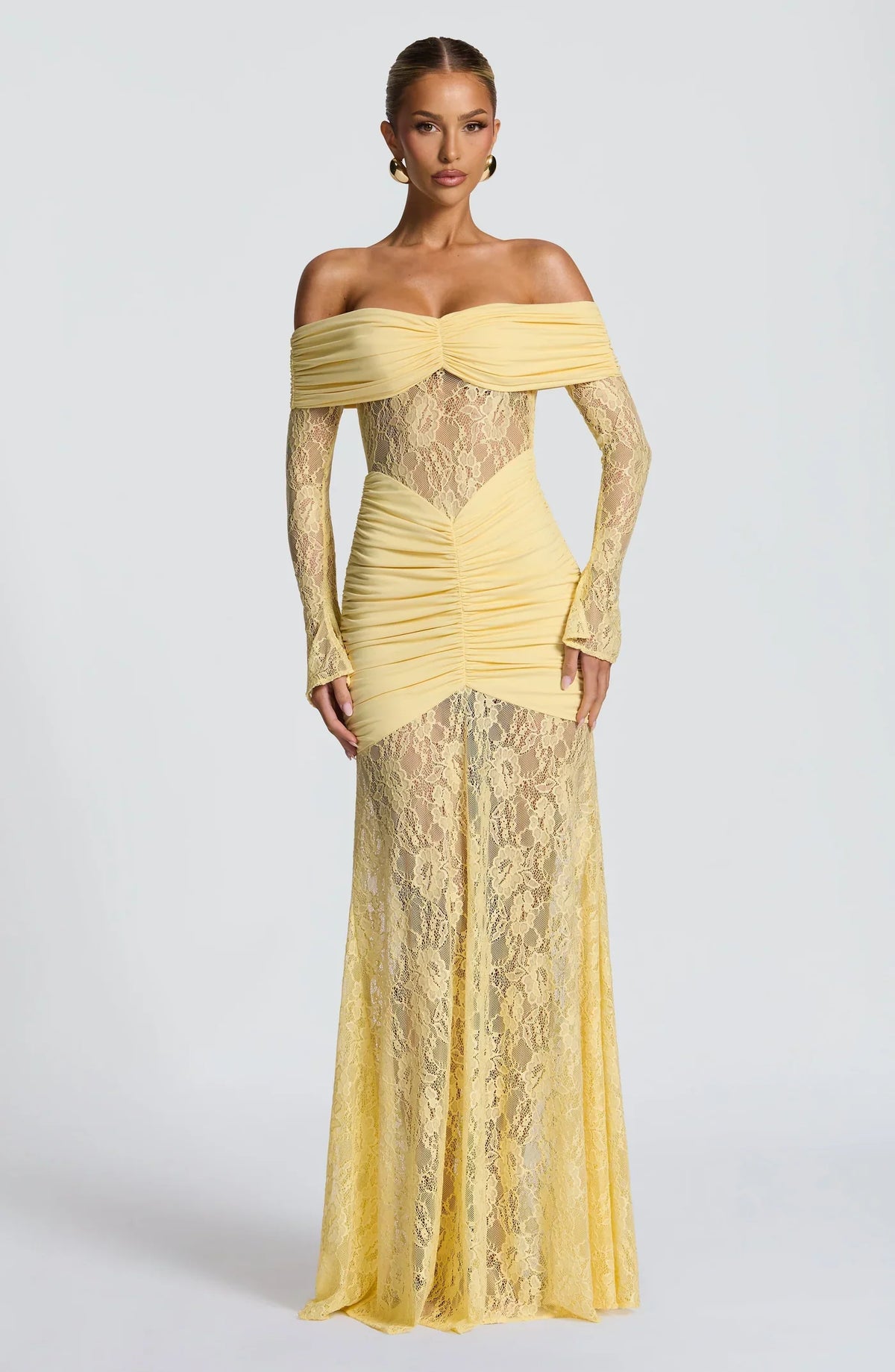 Gracieuse – The Allure Lace Hourglass Gown