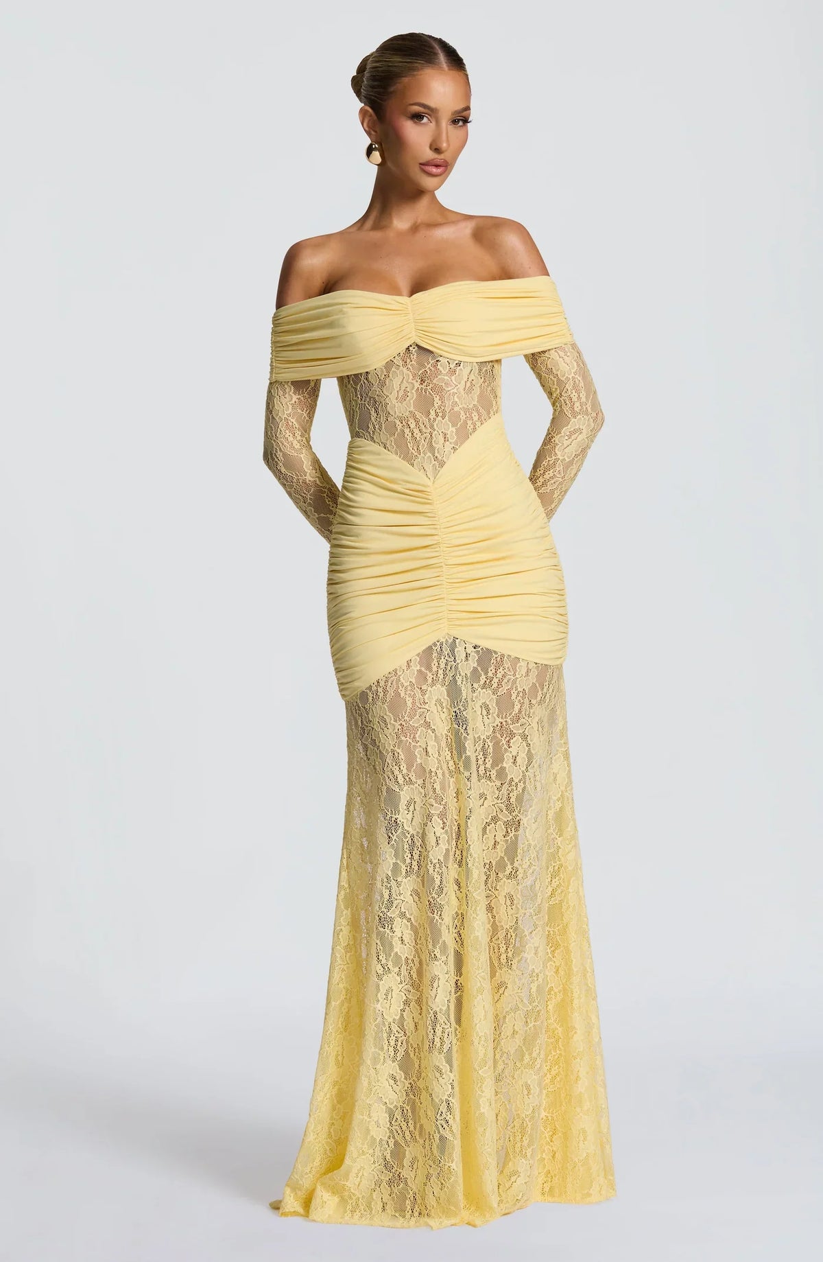 Gracieuse – The Allure Lace Hourglass Gown