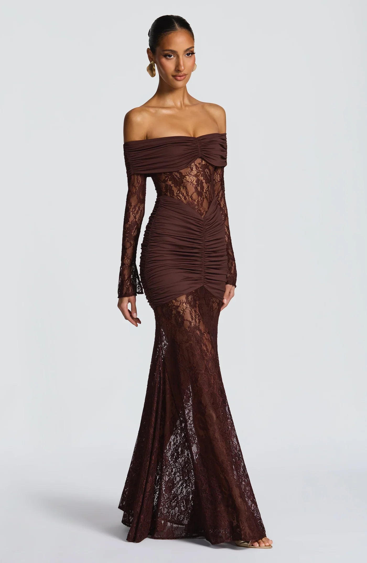 Gracieuse – The Allure Lace Hourglass Gown