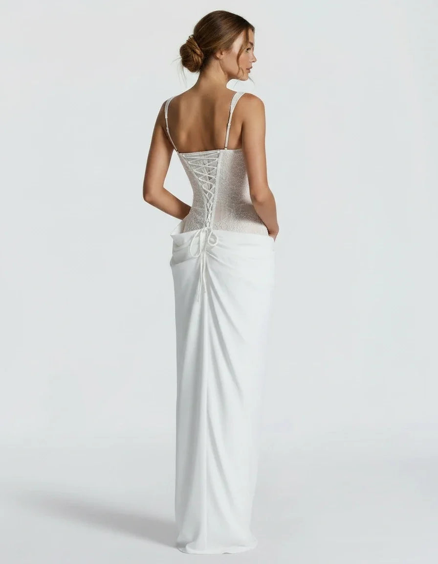 Héloïse — The Lace Corset Maxi Gown