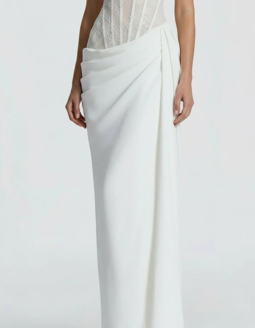 Héloïse — The Lace Corset Maxi Gown
