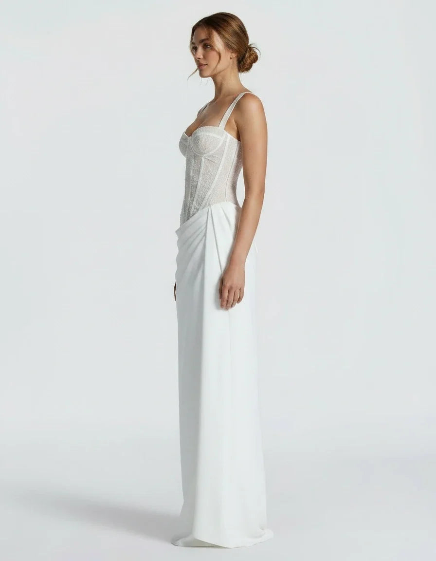 Héloïse — The Lace Corset Maxi Gown
