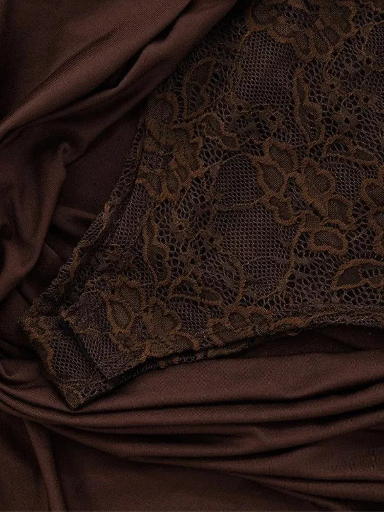 Clotilde – The Midnight Rose Gown