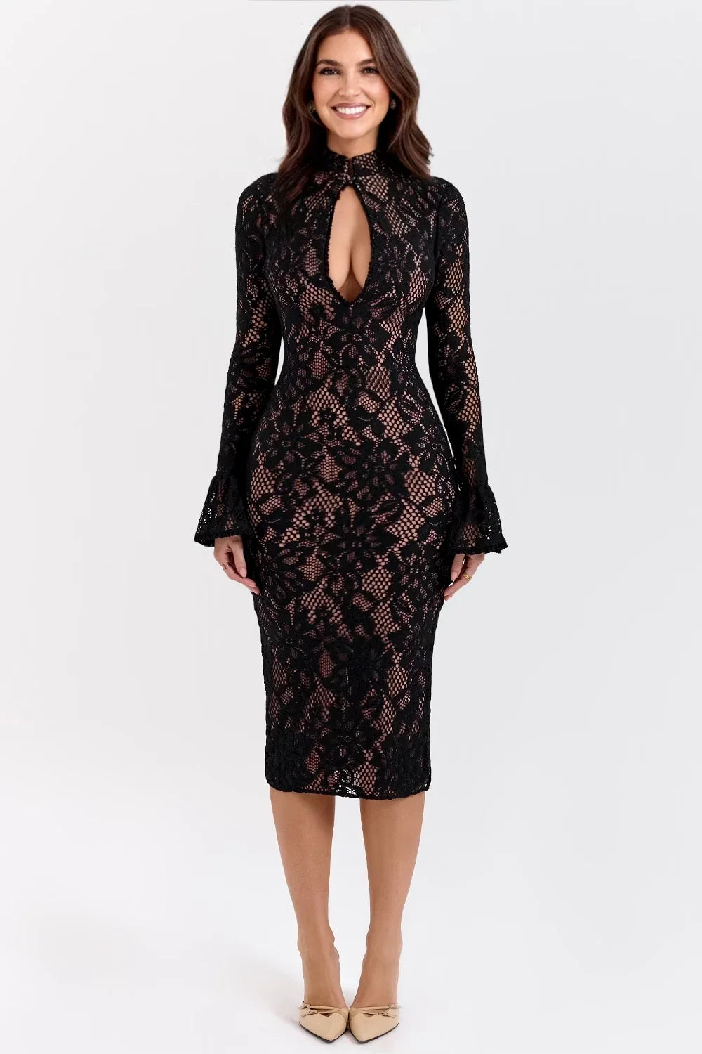 Rosita – The Romantic Lace Hourglass Dress