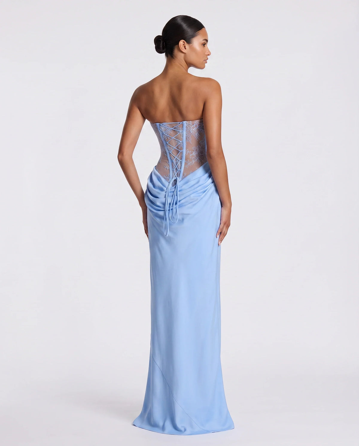 Solvaine — The Lace Corset Maxi Gown
