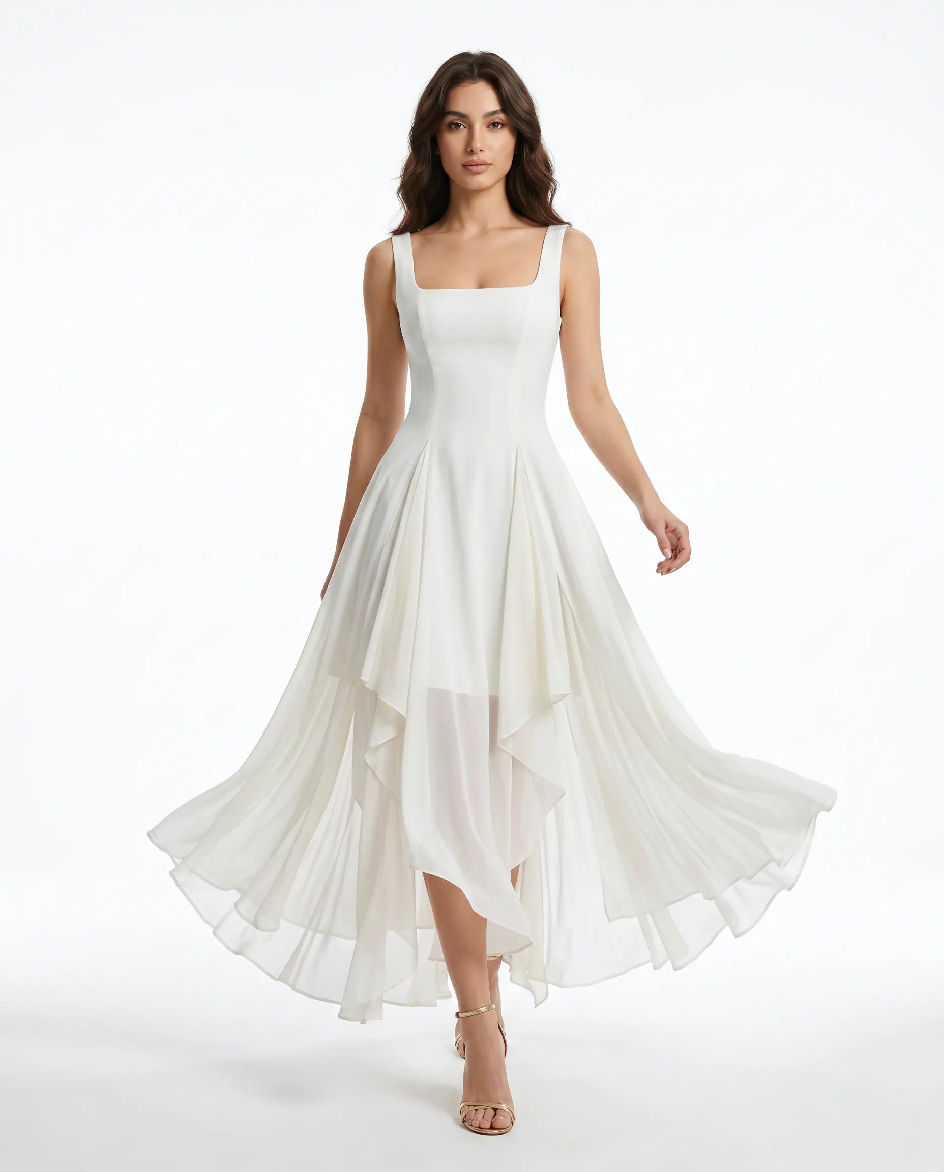 The Thalassa — Flowing Summer Maxi Dress