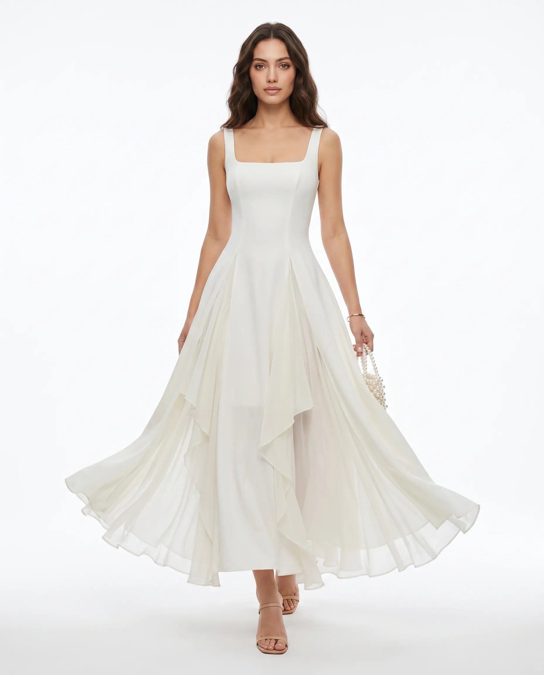 The Thalassa — Flowing Summer Maxi Dress