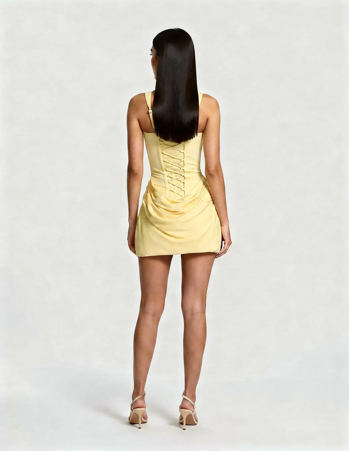 Mira – The Sculpted Mini Muse Dress
