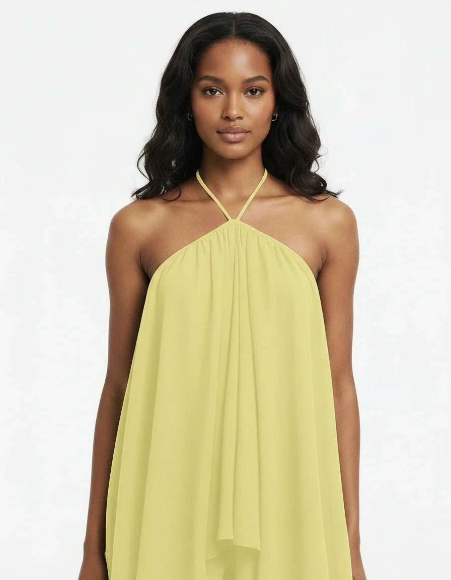 Alizée — The Airy Ruffle Mini Dress