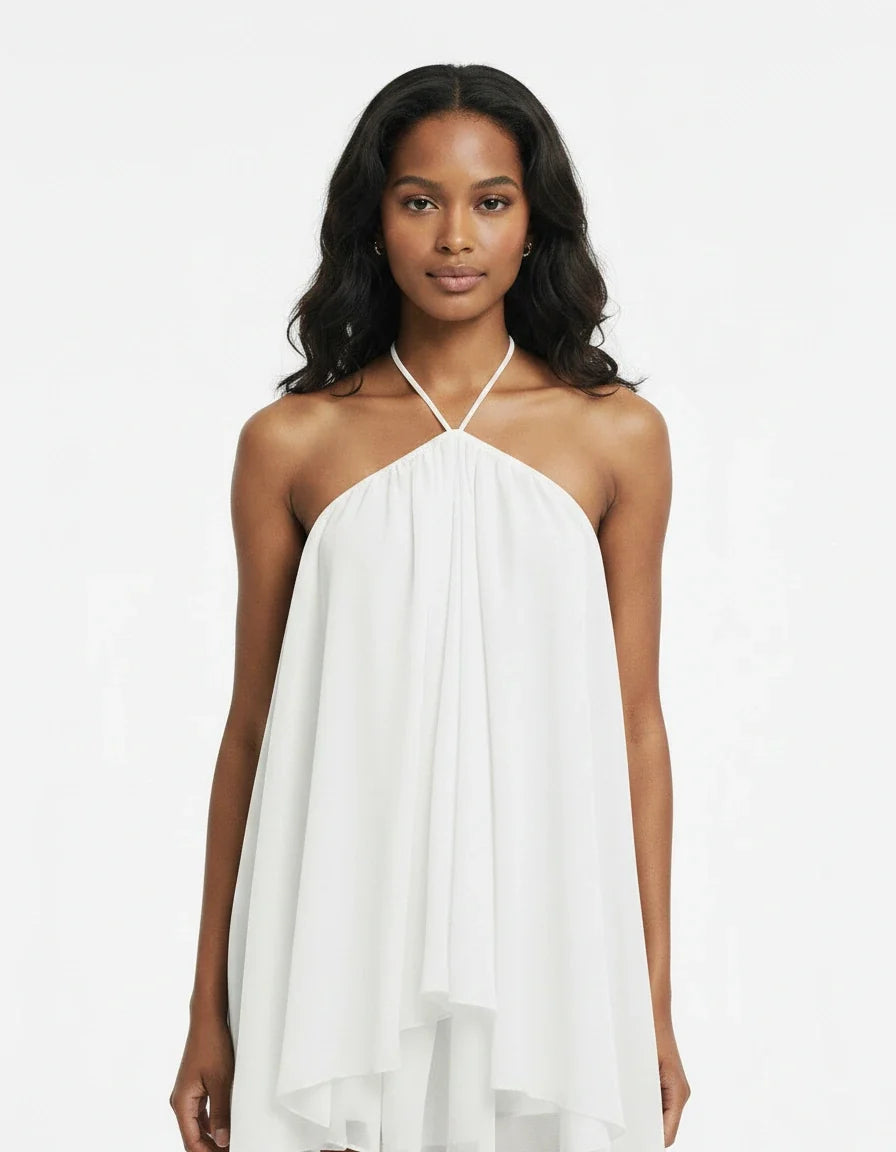 Alizée — The Airy Ruffle Mini Dress