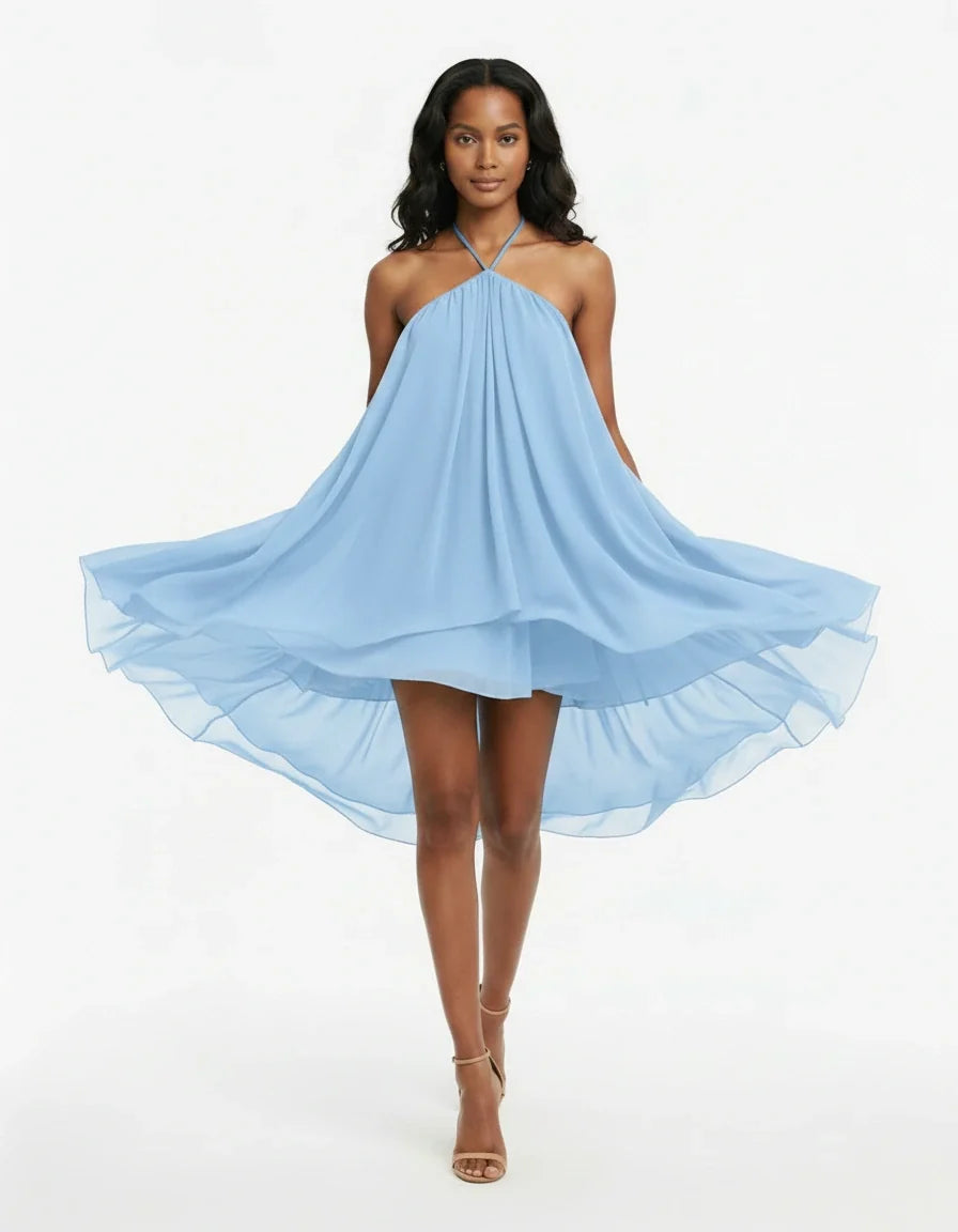 Alizée — The Airy Ruffle Mini Dress