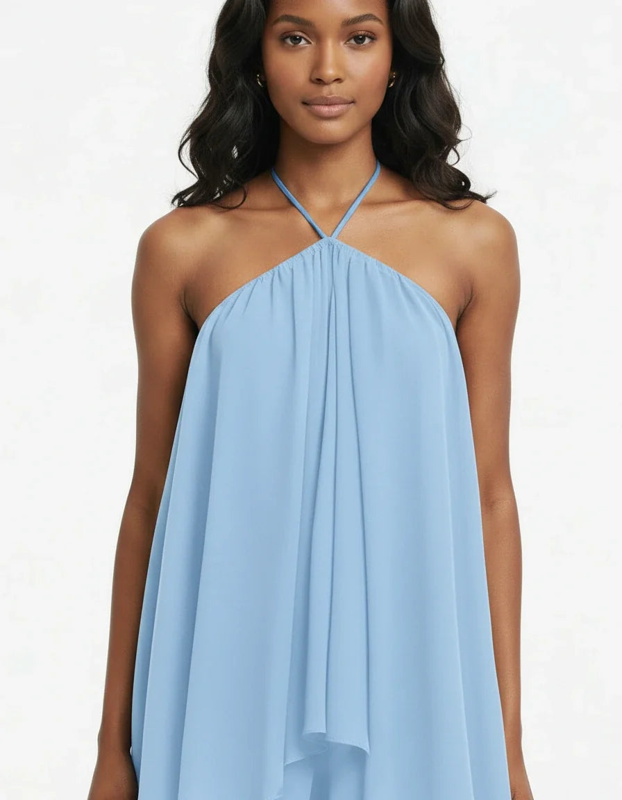 Alizée — The Airy Ruffle Mini Dress