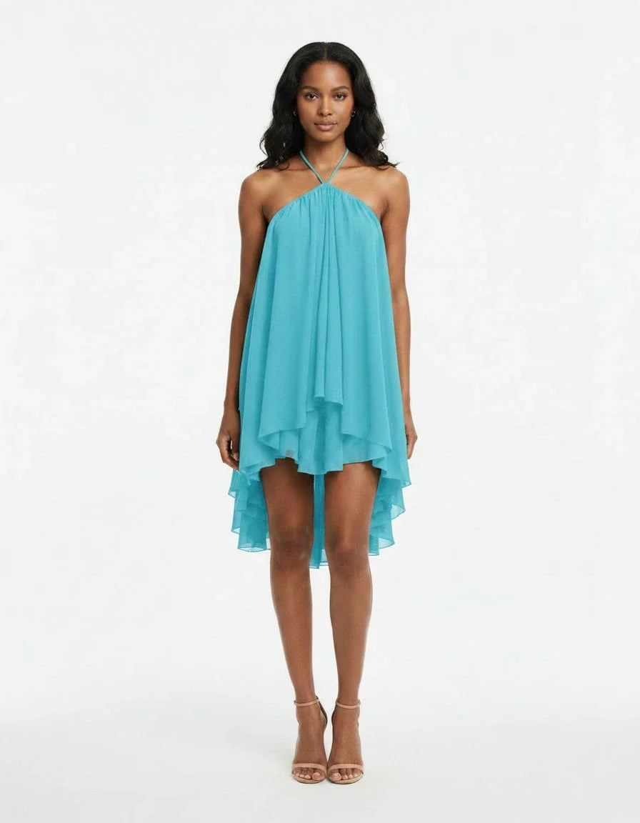 Alizée — The Airy Ruffle Mini Dress