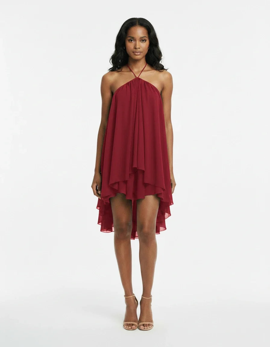 Alizée — The Airy Ruffle Mini Dress
