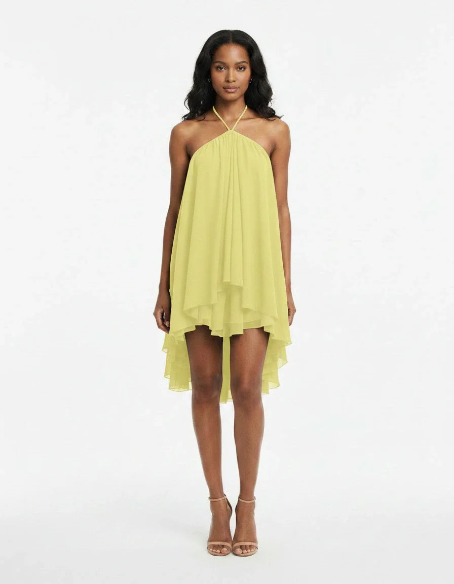 Alizée — The Airy Ruffle Mini Dress