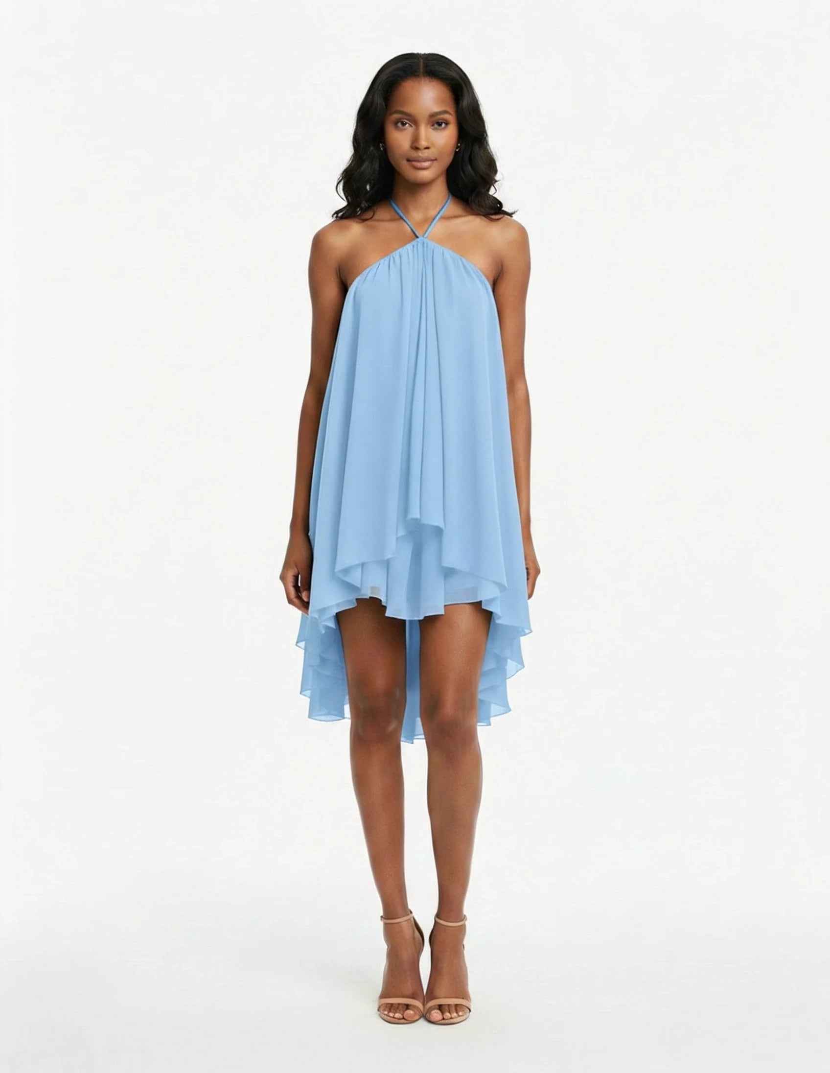 Alizée — The Airy Ruffle Mini Dress