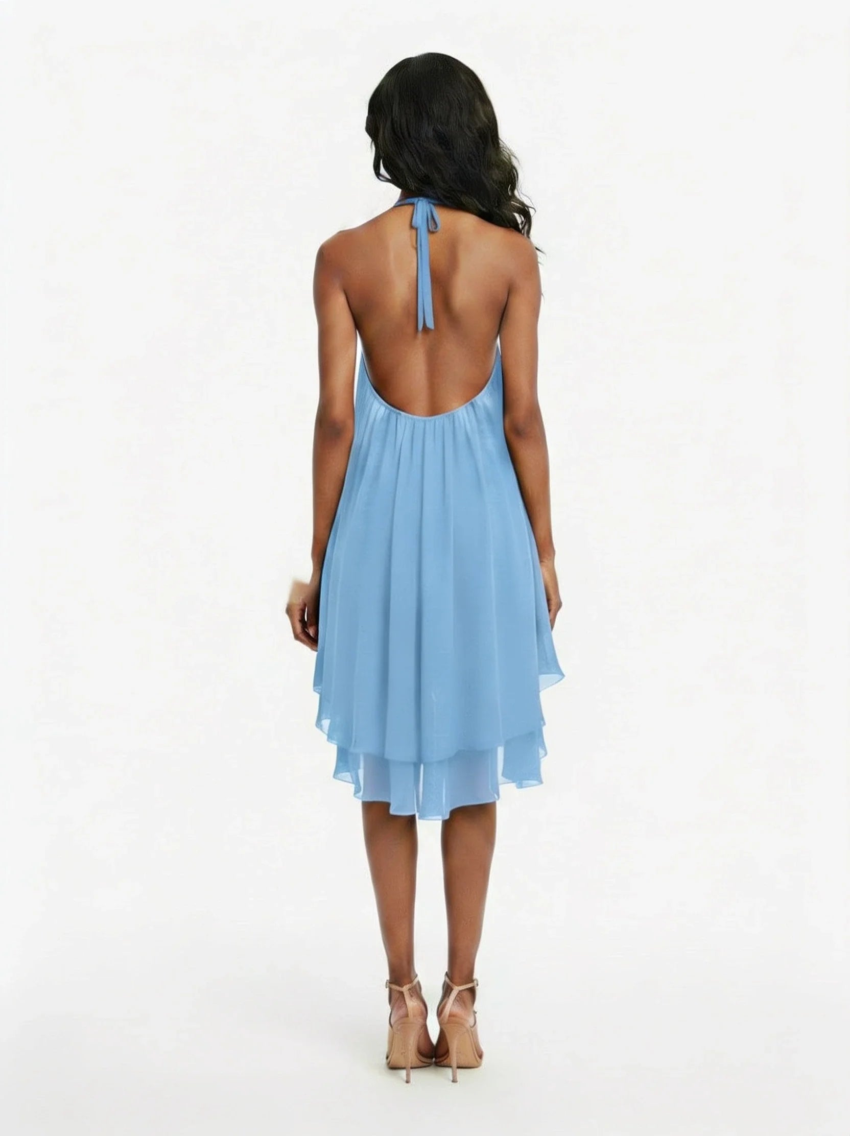 Alizée — The Airy Ruffle Mini Dress