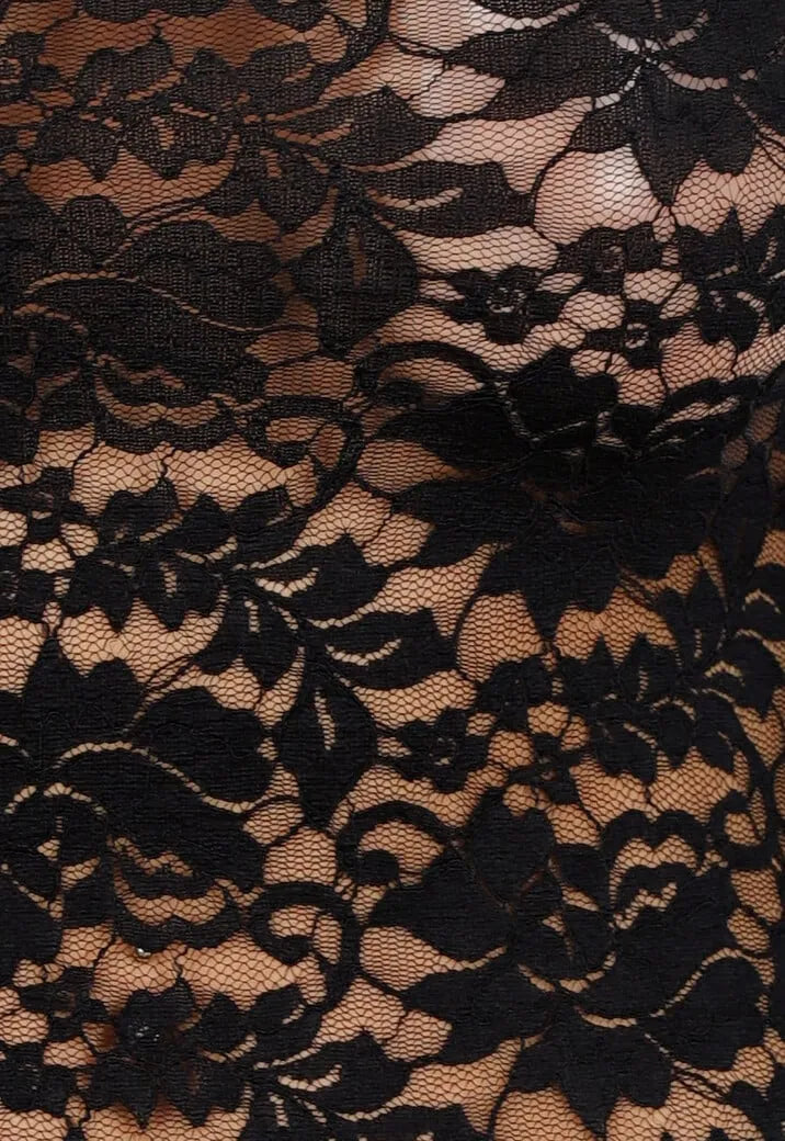 Rebelle – The Midnight Lace Statement Dress